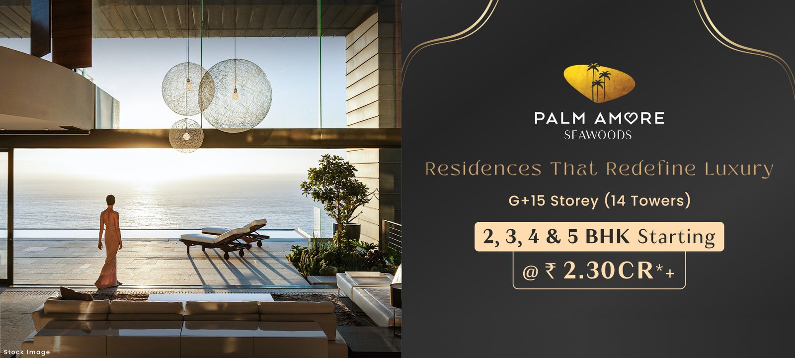 Presenting Gami Palm Amore Seawoods 2,3,4 and 5 BHK Residences banner 2